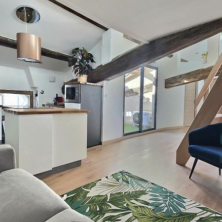 Jungle Loft Beziers Centre Leilighet Eksteriør bilde