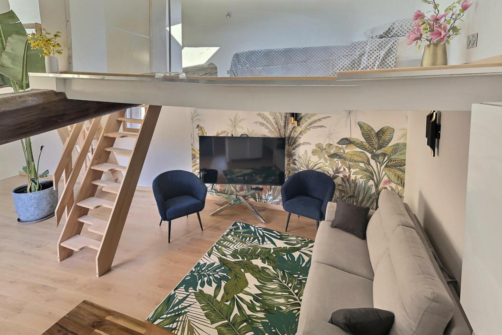 Jungle Loft Beziers Centre Leilighet Eksteriør bilde